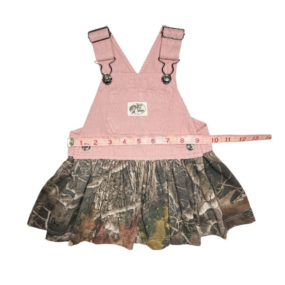 BASS PRO SHOP | NWOT 3M Camo Overall Baby Dress TrueTimber Kanati Fishing Travel - Picture 5 of 13